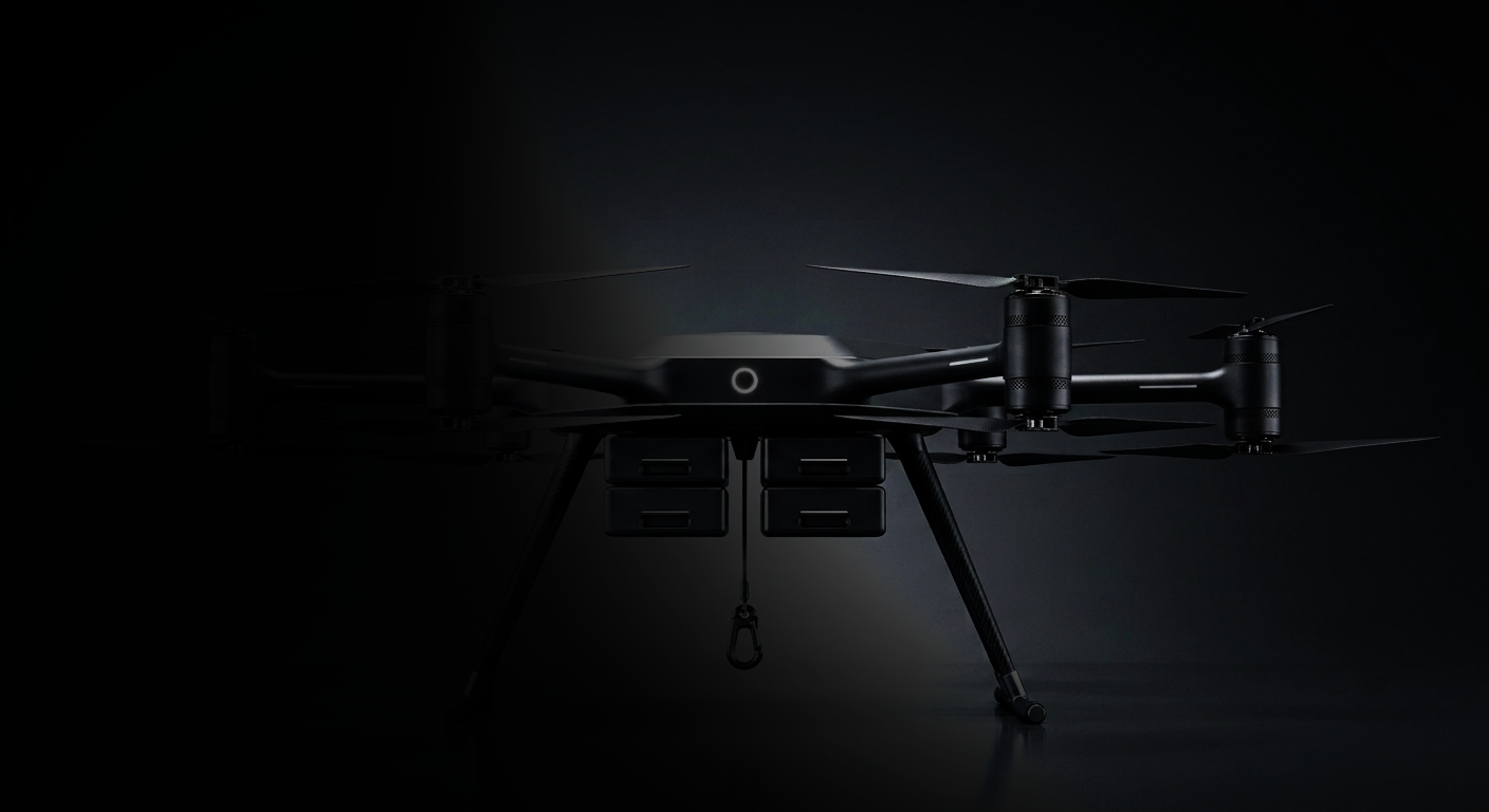 FAUST F300 autonomous heavy-lift logistics drone